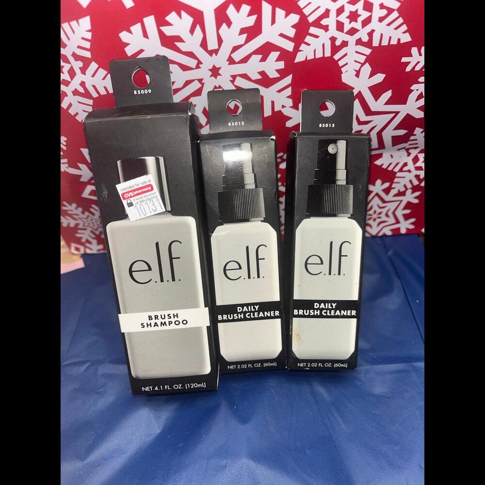 Elf brush shampoo daily cleaner lot